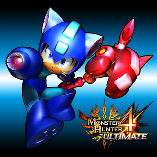Illustration for article titled Mega Man Gets The Best Monster Hunter 4 Ultimate Tie-Ins